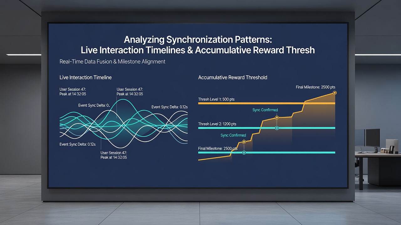 Graph illustrating correlation between interaction frequency and reward threshold achievements in multi-platform environments