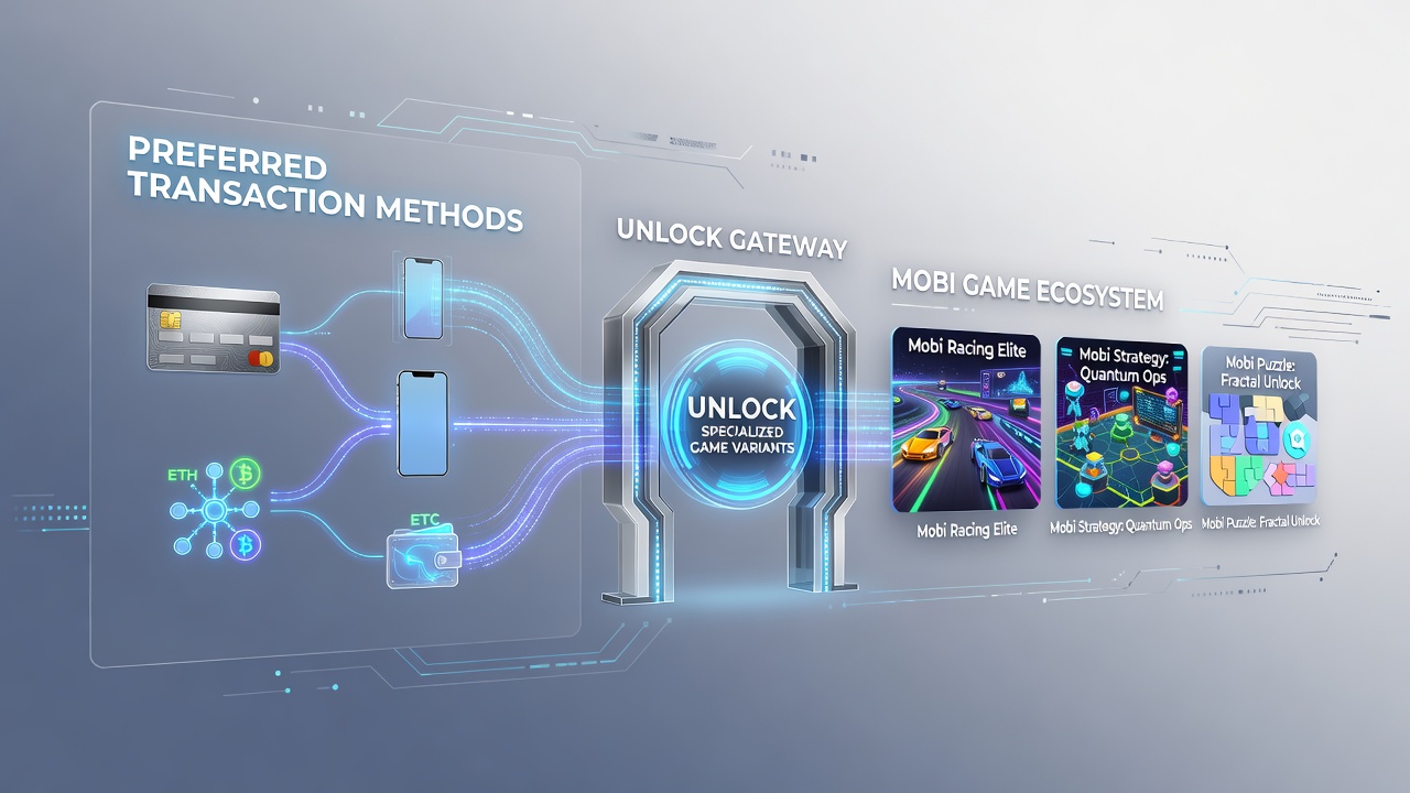 Close-up of mobile casino app displaying unlocked specialized game variants after transaction completion